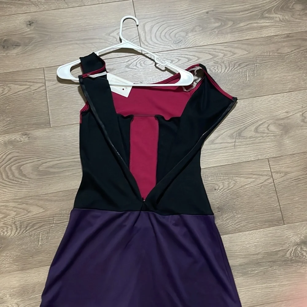 Patty's Closet Women's color blocked knit dress, size M - Picture 5 of 7